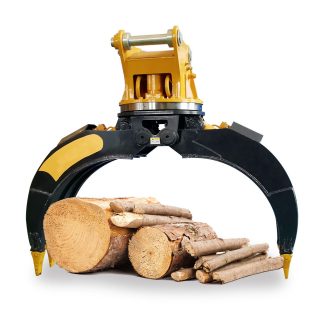 Hydraulic Rotating Log Grapple